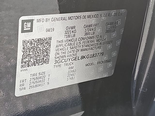 2019 Chevrolet Silverado 1500 LTZ
