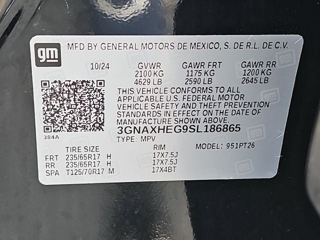 2025 Chevrolet Equinox LT