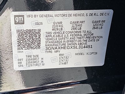 2025 Chevrolet Equinox LT
