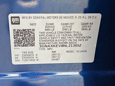 2022 Chevrolet Equinox LT