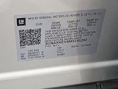 2021 Chevrolet Equinox LT