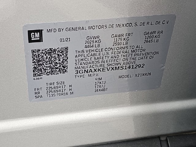2021 Chevrolet Equinox LT