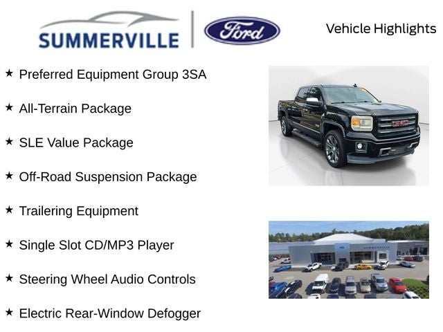 2015 GMC Sierra 1500 SLE