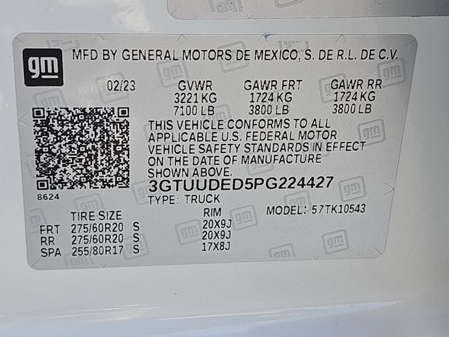 2023 GMC Sierra 1500 SLT
