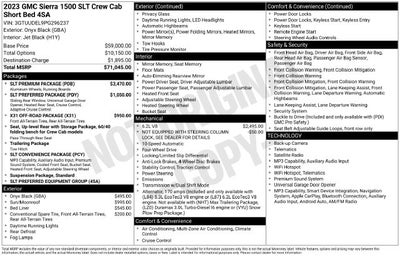 2023 GMC Sierra 1500 SLT