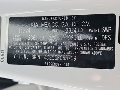 2025 Kia K4 LXS