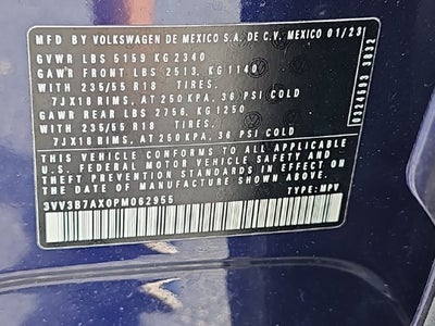 2023 Volkswagen Tiguan 2.0T SE