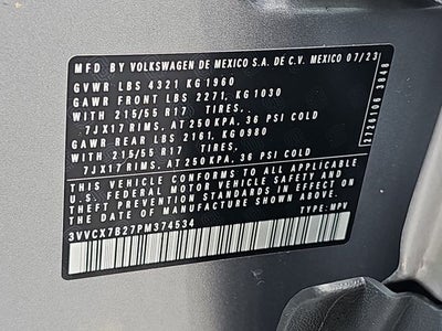 2023 Volkswagen Taos 1.5T S