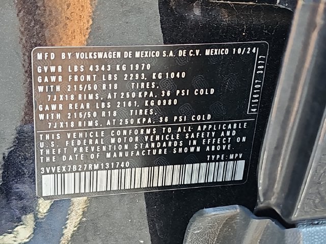 2024 Volkswagen Taos 1.5T SE