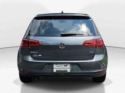 2015 Volkswagen Golf TDI SE 4-Door