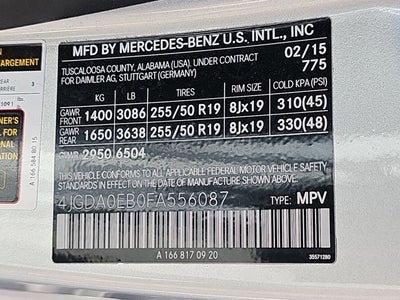 2015 Mercedes-Benz M-Class ML 250 BlueTEC®