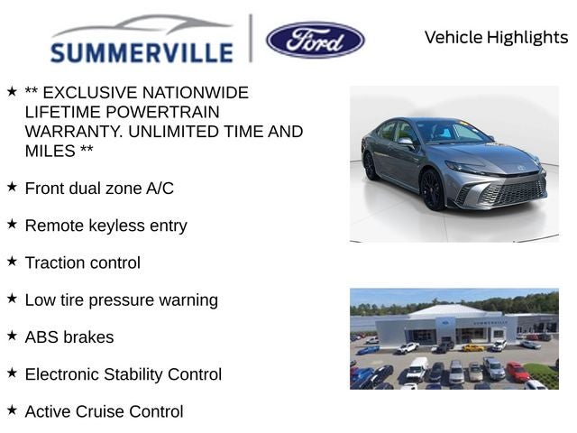 2025 Toyota Camry SE