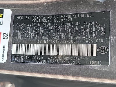 2023 Toyota Camry SE