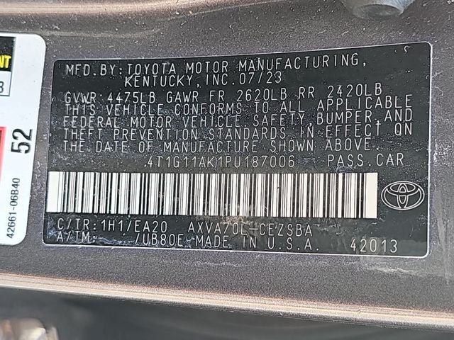 2023 Toyota Camry SE