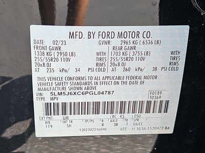 2023 Lincoln Aviator Standard