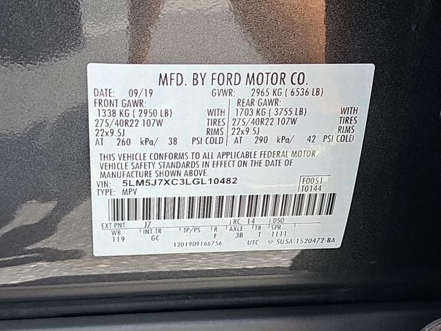 2020 Lincoln Aviator Reserve Premium