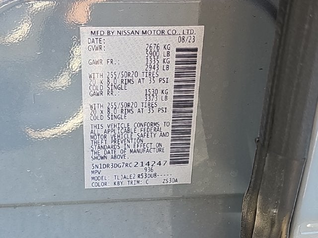 2024 Nissan Pathfinder Platinum