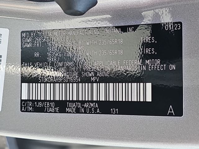 2023 Toyota Highlander XLE