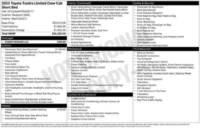 2023 Toyota Tundra Limited