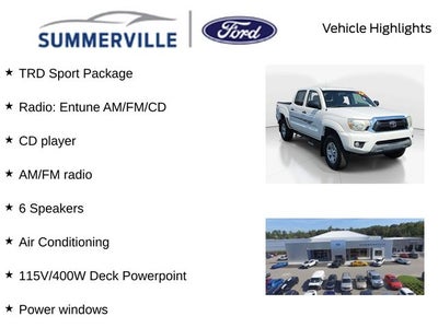 2015 Toyota Tacoma PreRunner V6