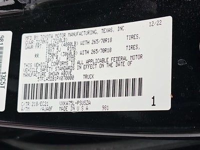 2023 Toyota Tundra SR5