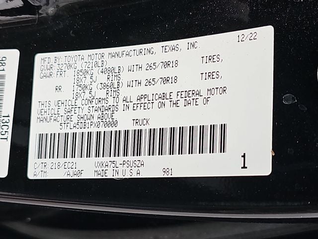 2023 Toyota Tundra SR5