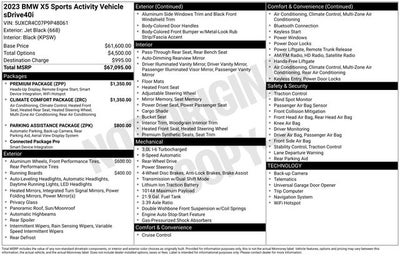 2023 BMW X5 sDrive40i