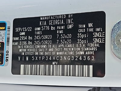 2022 Kia Telluride EX