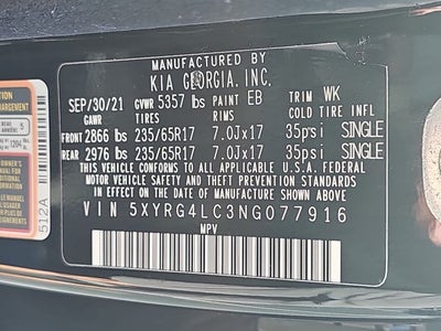2022 Kia Sorento LX