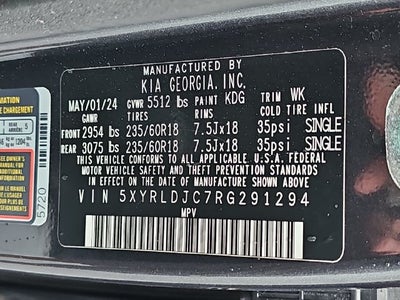 2024 Kia Sorento S