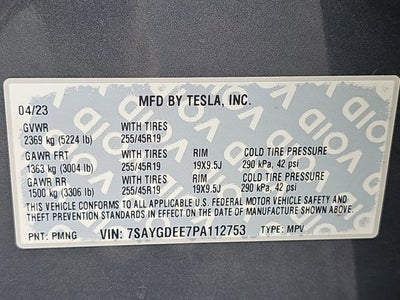 2023 Tesla Model Y Long Range