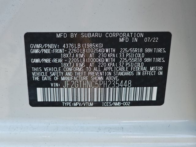 2023 Subaru Crosstrek Limited