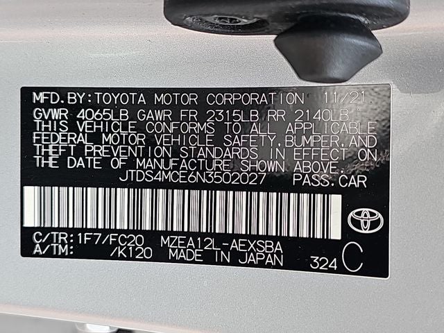 2022 Toyota Corolla SE