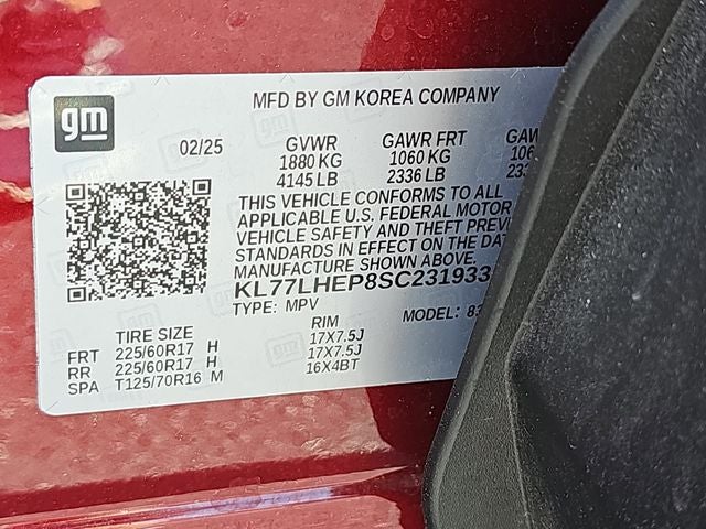 2025 Chevrolet Trax LT