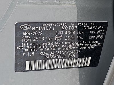 2022 Hyundai Sonata Limited
