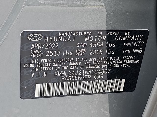 2022 Hyundai Sonata Limited