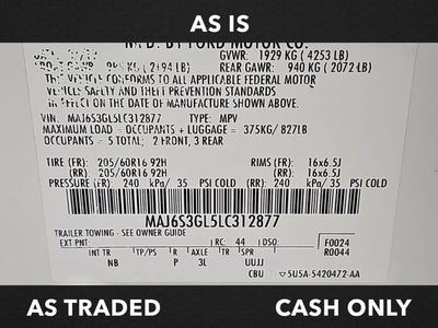 2020 Ford EcoSport SE