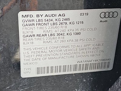 2019 Audi Q5 2.0T Premium quattro