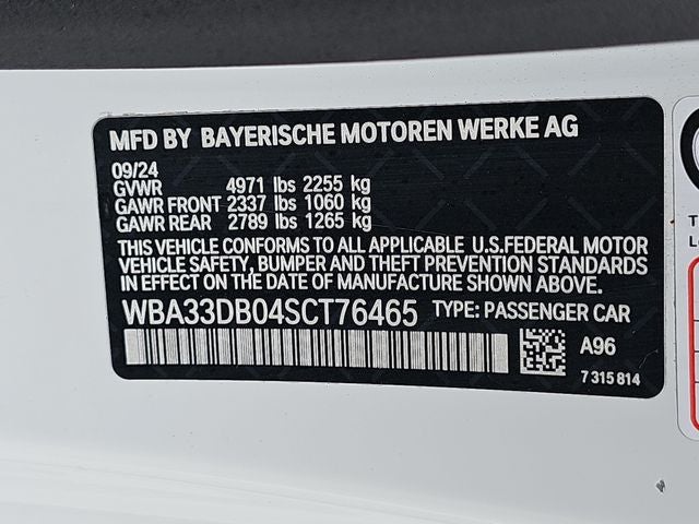 2025 BMW 4 Series 430i