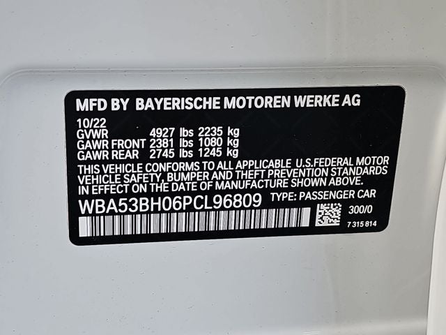 2023 BMW 5 Series 530i