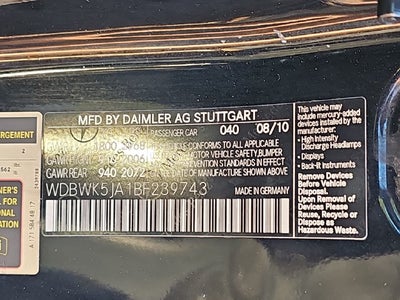2011 Mercedes-Benz SLK SLK 350