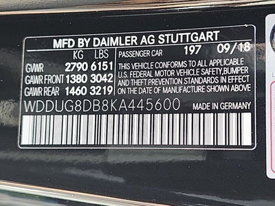 2019 Mercedes-Benz S-Class S 560