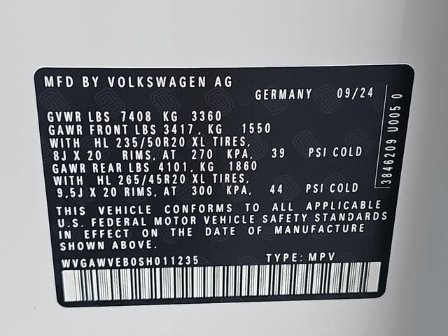 2025 Volkswagen ID. Buzz Pro S