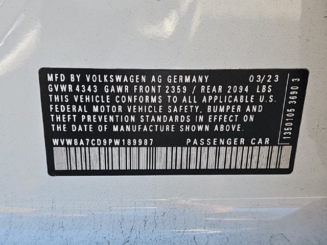 2023 Volkswagen Golf GTI 2.0T 40th Anniversary Edition