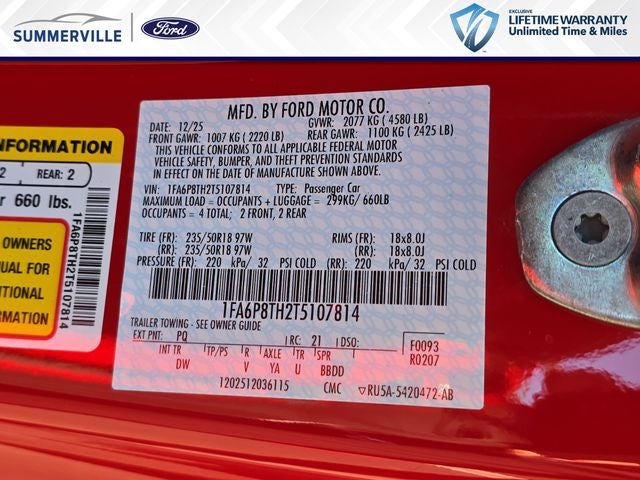 2026 Ford Mustang EcoBoost