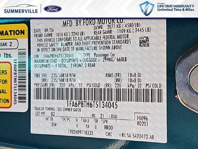 2026 Ford Mustang EcoBoost