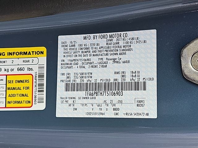 2026 Ford Mustang EcoBoost