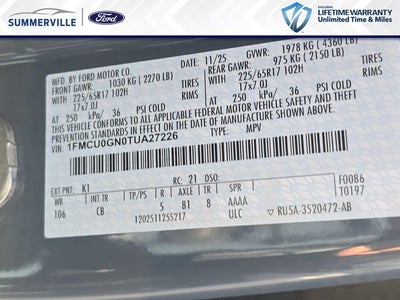 2026 Ford Escape Active