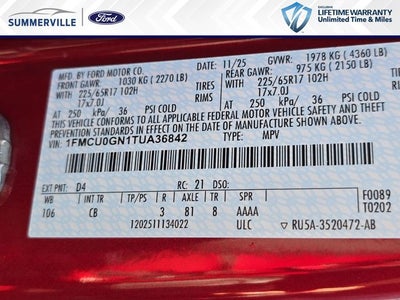 2026 Ford Escape Active