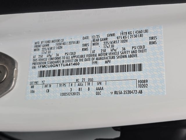 2026 Ford Escape Active